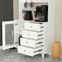 Hanah Home Armario Multiusos Grano 96 - Blanco